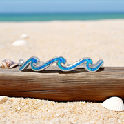 Wave Blue Opal Bangle