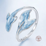 Blue Guppy Ring