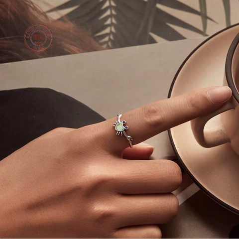 Ocean Heart Crab Ring