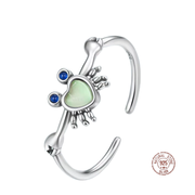 Ocean Heart Crab Ring