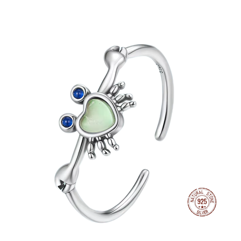 Ocean Heart Crab Ring