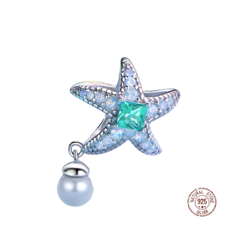 Ocean Star Pearl Charm