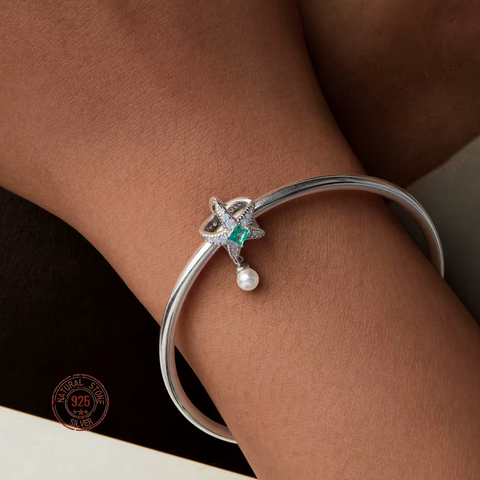 Ocean Star Pearl Charm