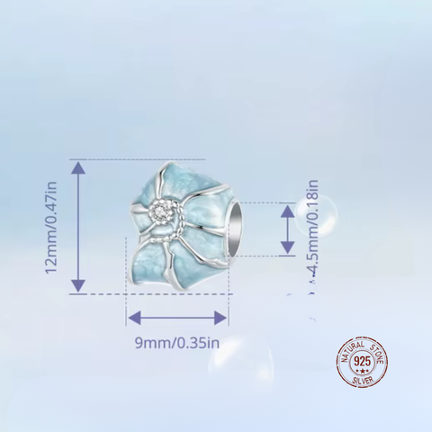 Ocean Spiral Shell Charm