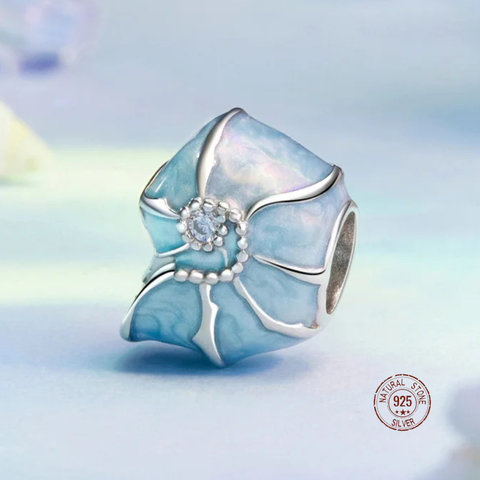 Ocean Spiral Shell Charm