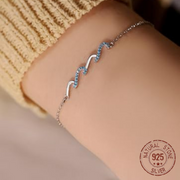 Ocean Wave Anklet