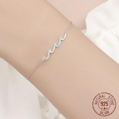 Ocean Wave Anklet