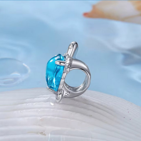 Blue Spirit Turtle Charm