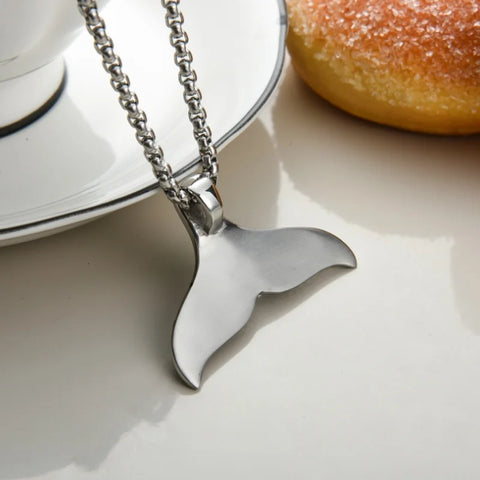 Maori Whale Tail Necklace