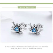 Ocean Jewel Crab Earrings