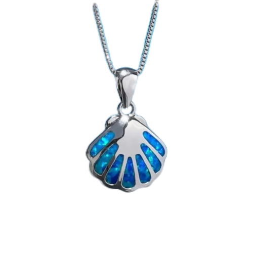 Seashell Necklace Snap Shark