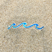 Wave Blue Opal Bangle