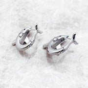 Hoop Earrings Dolphin