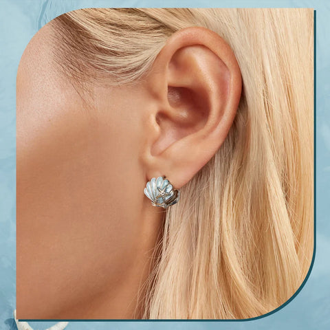 Ocean Star Shell Earrings