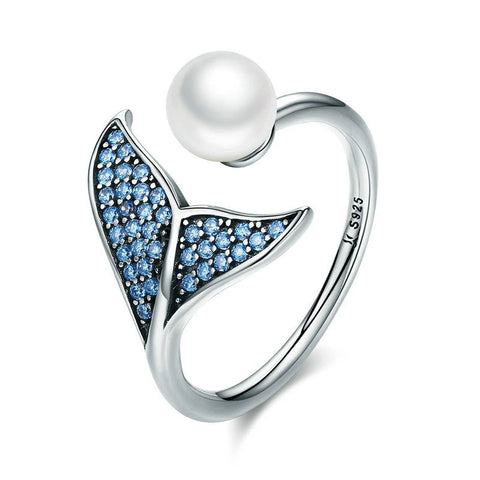 Dolphin Tail Adjustable Ring