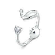 Anchor Compass Ring