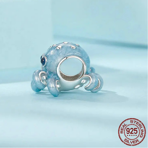 Octopus Heart Charm