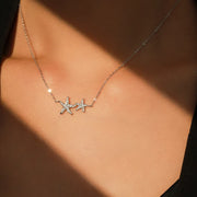 Shimmering Starfish Necklace