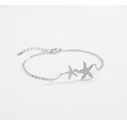 Shimmering Starfish Bracelet