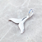 Blue Whale Tail Pendant