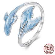 Blue Guppy Ring