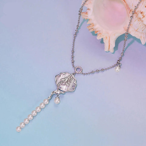 Mermaid Shell Throne Necklace