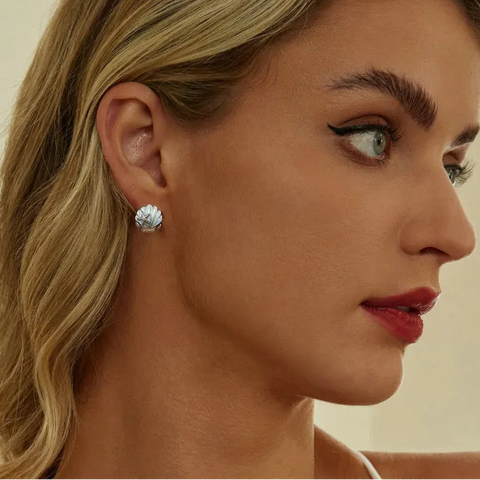 Ocean Star Shell Earrings