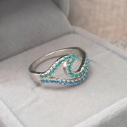 Wave Silver Ring