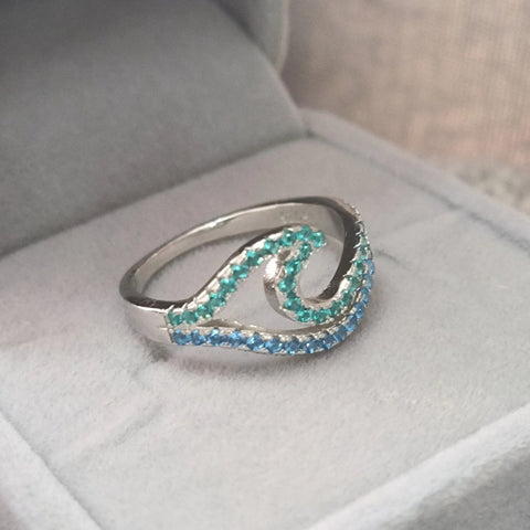 Wave Silver Ring