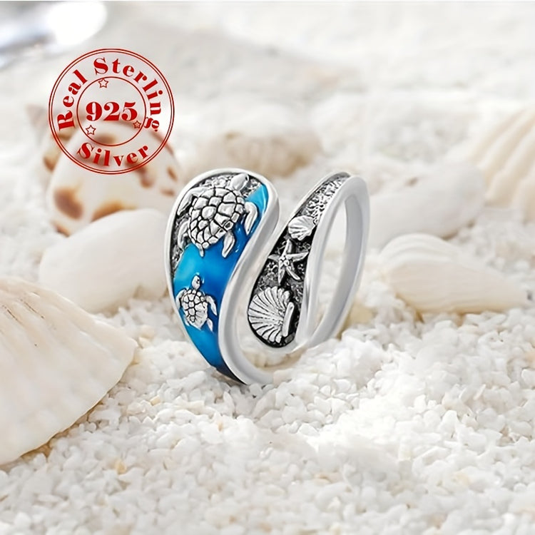 CHIHITRO SONODA 刺繍リング　Planet Ring Ocean's Embrace Ring – Snap Shark