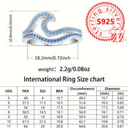 Wave Silver Ring