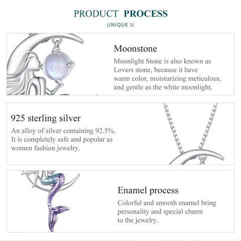 Mermaid Moonlight Necklace